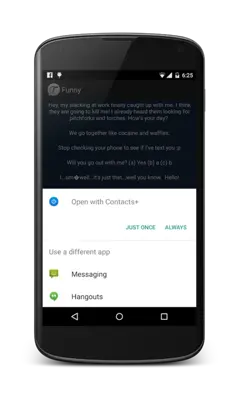 Texting android App screenshot 2